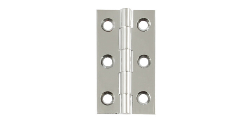 Butt Hinge, 50 x 28 mm, Brass