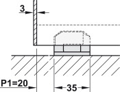 Hawa Junior 120B Fitting Set 1Dr