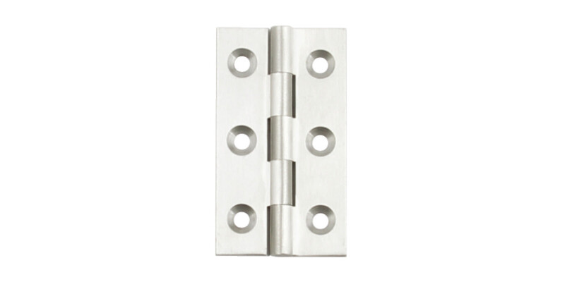 Broad Style Hinge, 51 x 29 mm, Brass