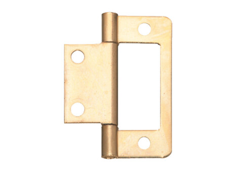 Flush Hinge, for Inset Doors, Length 40 mm, Steel