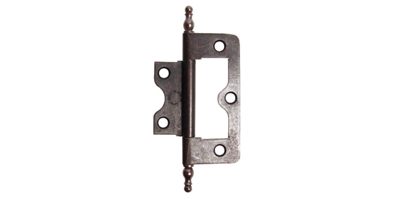 Flush Hinge, Medium Duty, for Inset Doors, Length 88 mm, Steel/Zinc Alloy