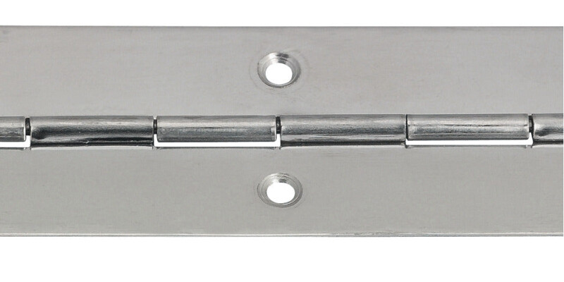Continuous Hinge, Rolled, Straight Piano, 3500 mm Length