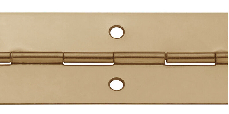Continuous Hinge, Rolled, Straight Piano, 3500 mm Length