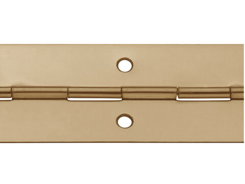 Continuous Hinge, Rolled, Straight Piano, 3500 mm Length