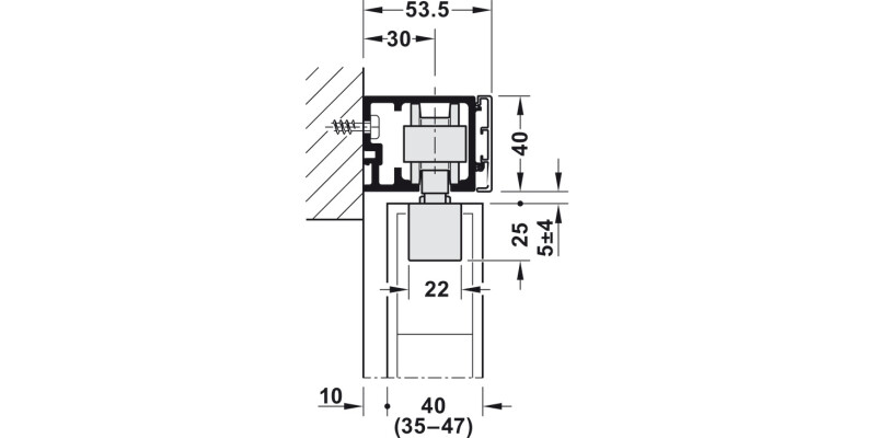 Hawa Junior 80B Mod FitSet 1Dr Std Bolt