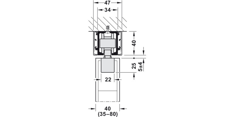 Hawa Junior 80B Mod FitSet 1Dr Std Bolt