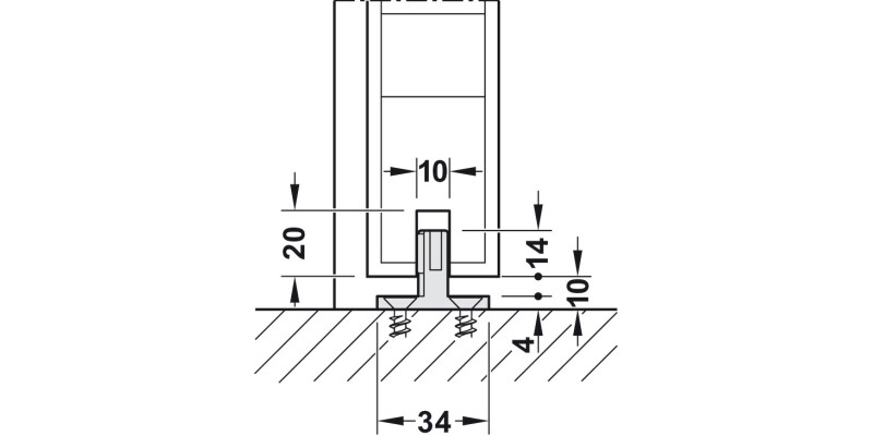 Hawa Junior 80B Mod FitSet 1Dr Std Bolt