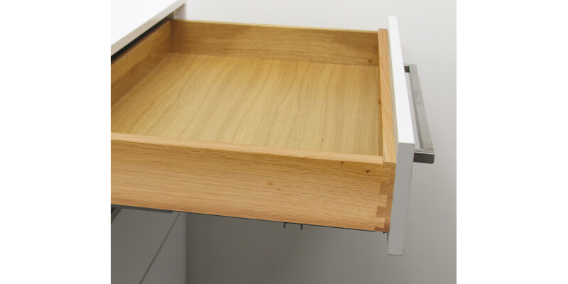 Oak Drawer Assem 440/185/700mm