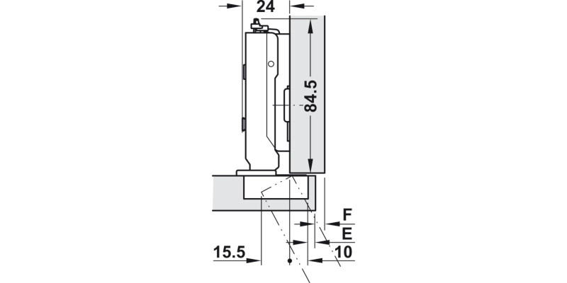 Tiomos 120D Hinge Click w SC SF Full