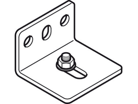 Side Fixing Mounting Bracket, for Sliding Interior Doors, Slido D-Line11