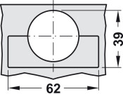 Tiomos 110D Hinge Click SC Ins Night/Ant