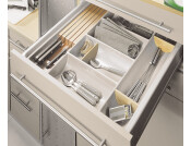 Cutlery Ins 30/60 300mm HG Pl Slv/Gry