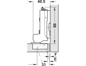 Tiomos 110D Hinge Click wo SC SF Ins