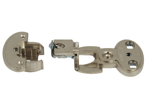Exposed Axle Hinge Arm, 180deg Single Pivot, for Inset Doors, Quick Mounting, Axim
