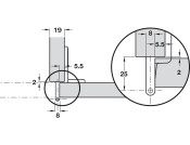 Aximat 300 240D Sgl PivotHinge Arm Hospa
