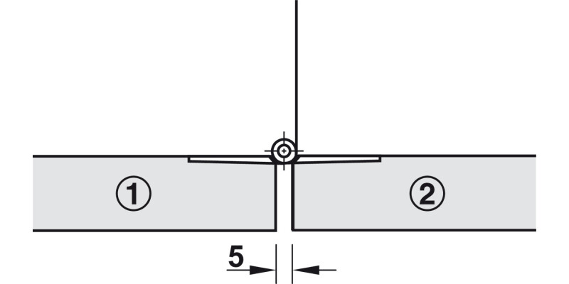 270D Flap Hinge Brass MB