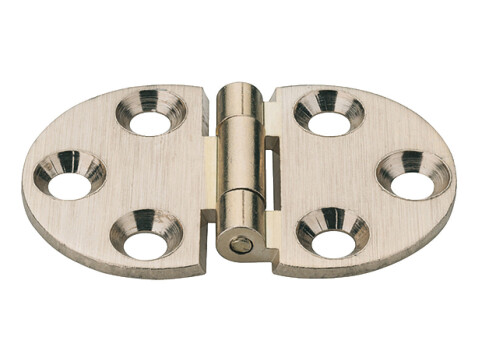 Flap Hinge, 270deg, Brass or Steel