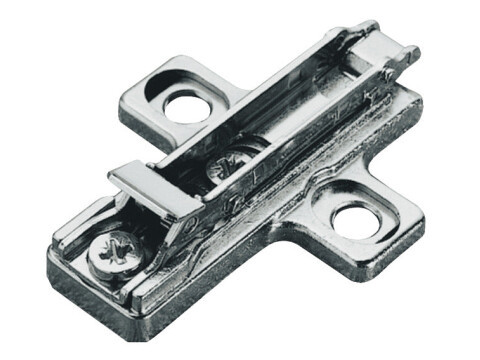 Cruciform Mounting Plate, Zinc Plated, H&auml;fele