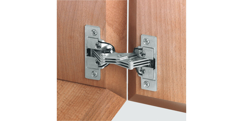 Mitred Flap Hinge 90D for 45D App
