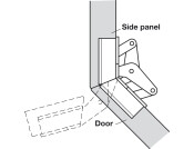 Mitred Flap Hinge 135D for 45D App