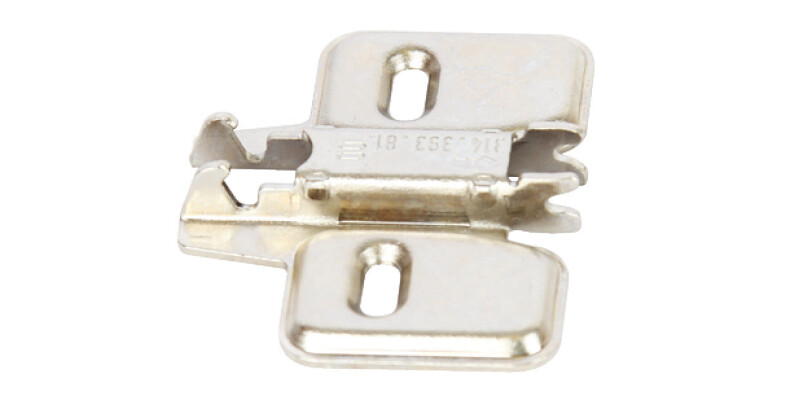 Mounting Plate, Cruciform, for Grass Click On System Hinges