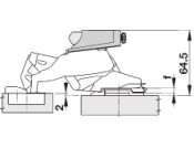 Nexis 170D Soft Close Fit for SF Cup NP