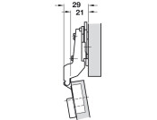 Nexix Tipmatic 100D Hinge Click SF Half