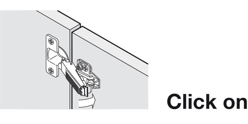 95D Conc Hinge Click Sprung 40 SF Full