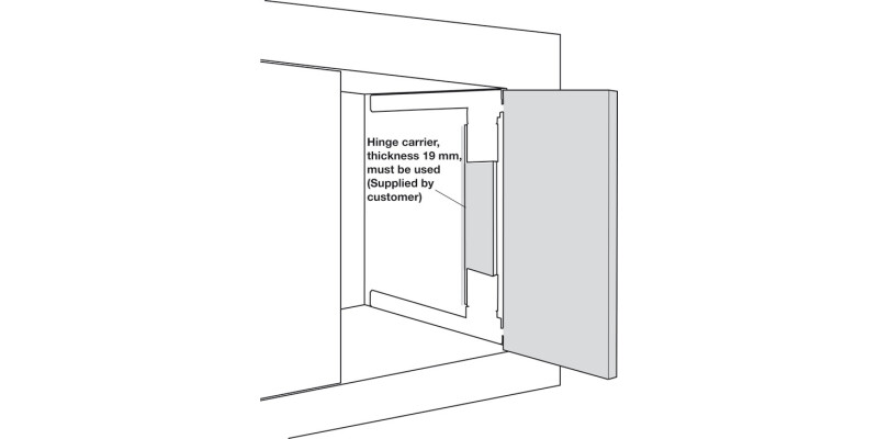 95D Conc Hinge Click Sprung 40 SF Full