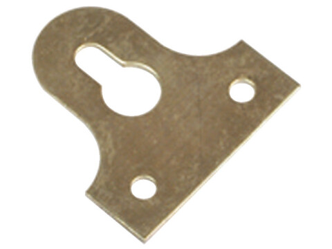 Mirror Plate, Length 38 mm, Keyhole Version