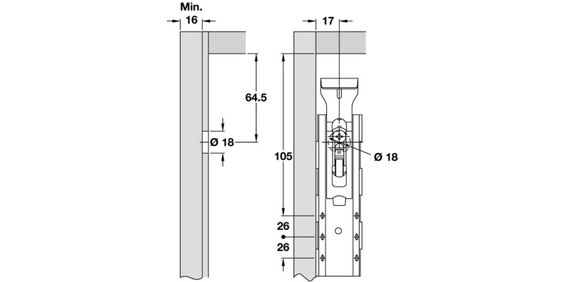 Traser-6 Cab Hanger Screw Fix UH SZP