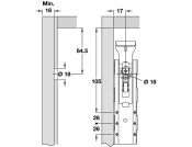 Traser-6 Cab Hanger Screw Fix UH SZP