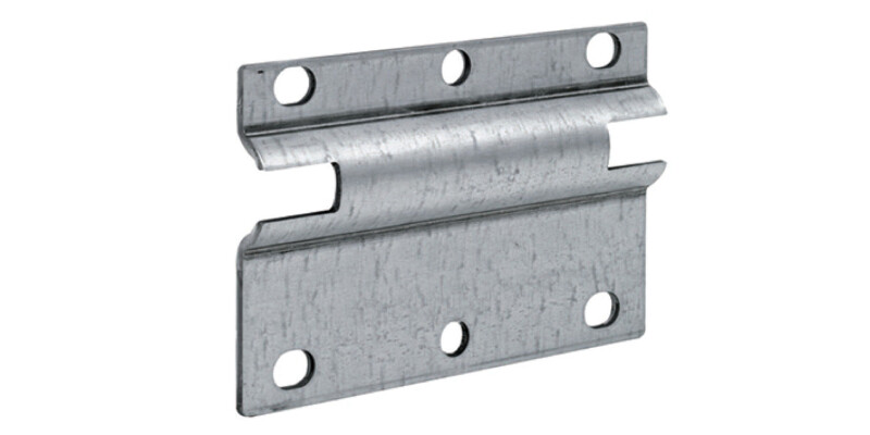 Wall Plate, Large, Steel/Zinc Alloy, Atlas