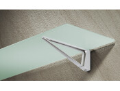 Shelf Clamp Support 4-45mm DieCast Alu