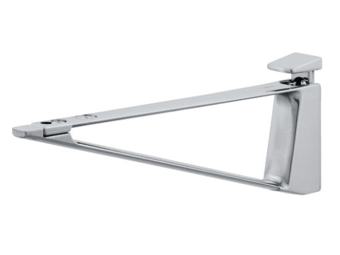 Shelf Support, Screw Fixing, for 4-45 mm Thickness