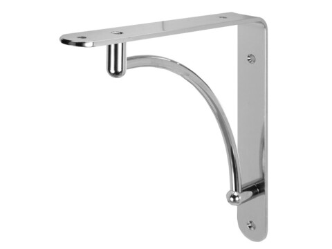 Fixed Bracket, Wall Fixing, Decorative, for Wooden Shelves