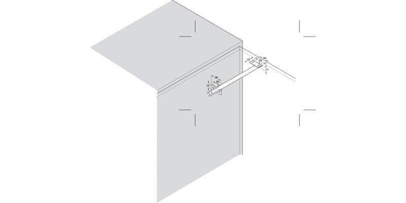 Lid Stay Arretop 200mm St NP