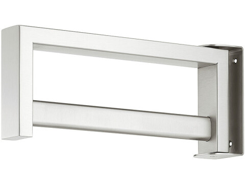 Wardrobe Rail, Length 317 mm, Stainless Steel