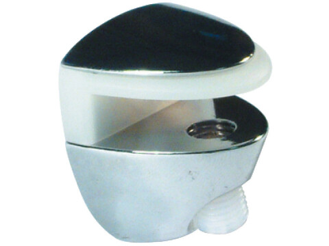 Shelf Support, Screw Fixing, Clamp Design, for 5-10 mm Glass Shelves, Cobrone