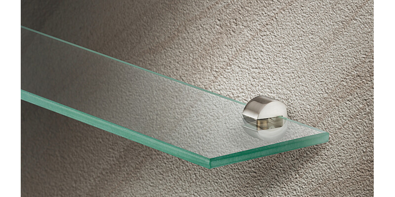 Gls Shelf Support 8-10mm Screw ZA SS