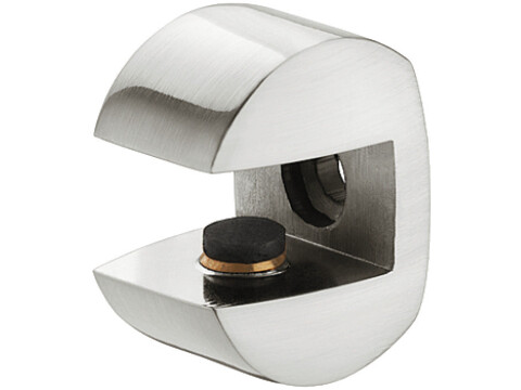 Shelf Support, Clamp Design, Screw Fixing, for 8-10 mm Glass and Wood Thickness