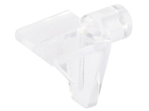 Shelf Support, Plug in, for &Oslash; 6 mm Hole, for Wooden Shelves