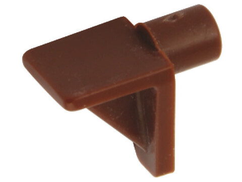 Shelf Support, Plug in, for &Oslash; 6 mm Hole, with Grooved Plug