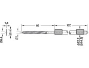 Con Shelf Support 12mm Press Wall