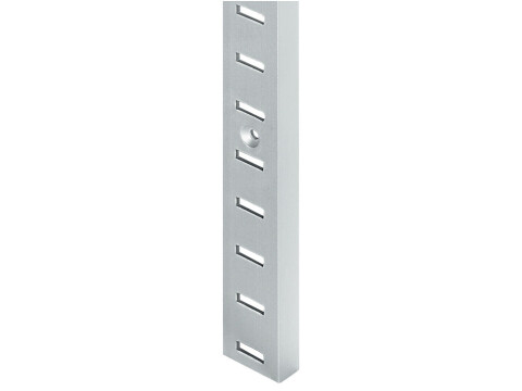 Shelf Support Strip, Screw Fixing, Aluminium, 20 x 8 mm