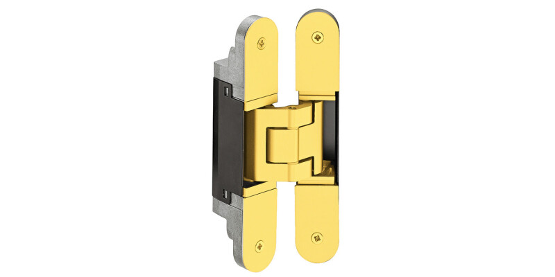 3D Hinge, 180deg, Aluminium, Zinc Diecast and Steel, Tectus TE 340