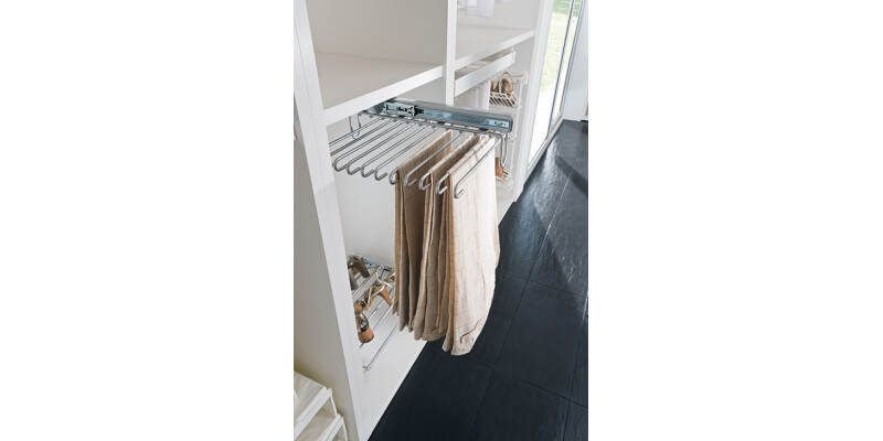 Vibo PO Trouser Rail UM 5kg 448mm Slv