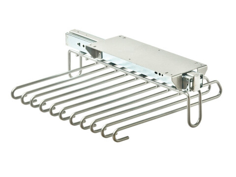 Pull Out Trouser Holder, Under Mounted, Off Centre Fitting