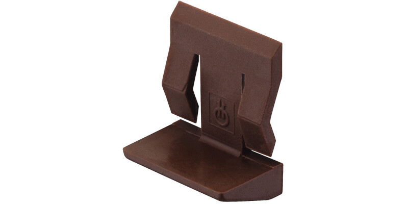 Shelf Support, Plug in, for Wooden and Glass Shelves and &Oslash; 5 mm Holes