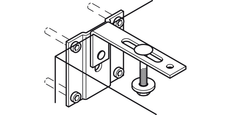 Bed Fitting Side Set Anthracite 9011